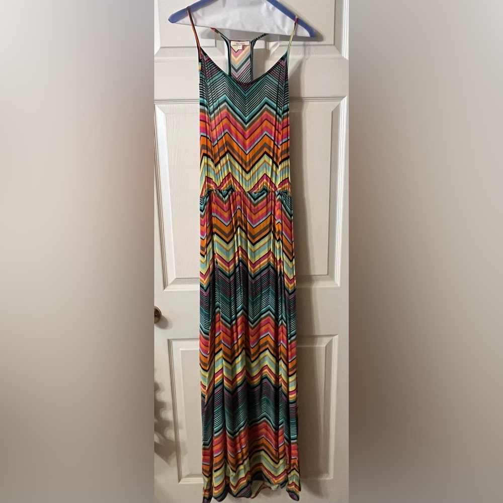Ella Moss Chevron Maxi Dress